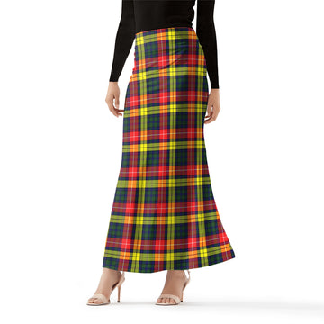 Buchanan Modern Tartan Womens Full Length Skirt