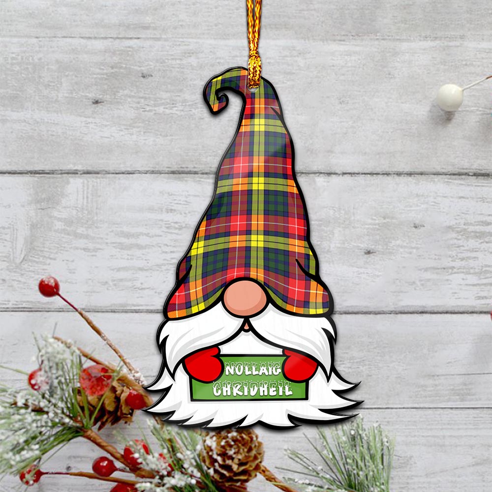 Buchanan Modern Gnome Christmas Ornament with His Tartan Christmas Hat - Tartanvibesclothing