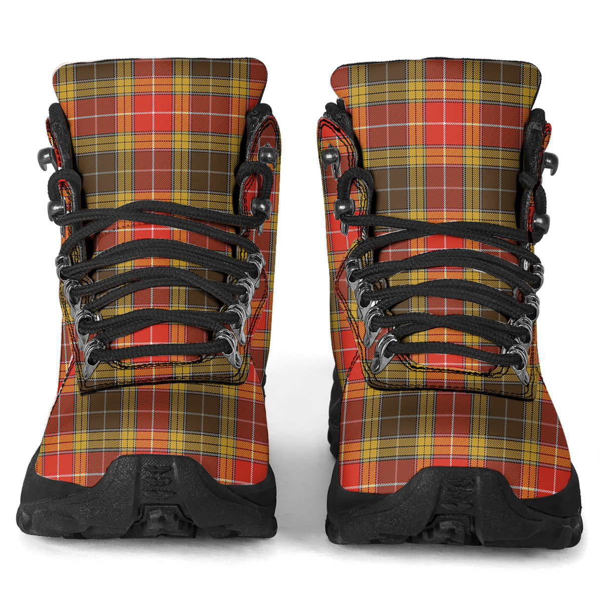Buchanan Old Set Weathered Tartan Alpine Boots - Tartanvibesclothing