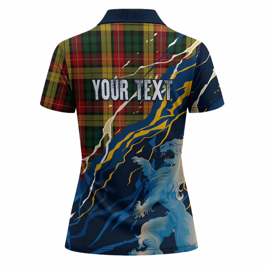 Buchanan Scotland Tartan Women Polo Shirt WC2026 Football - We'll Be Coming