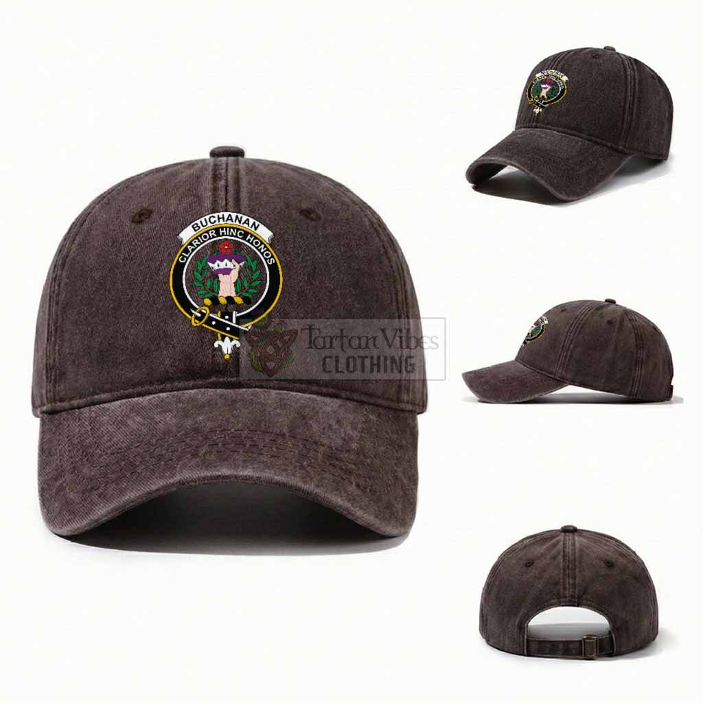 Buchanan Scottish Clan Crest Washed Baseball Cap