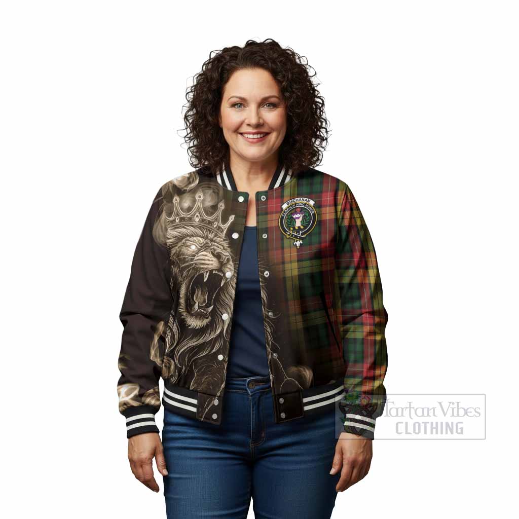 Buchanan Tartan Baseball Jacket Roaring Lion Heritage