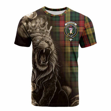 Buchanan Tartan Cotton T-shirt Roaring Lion Heritage