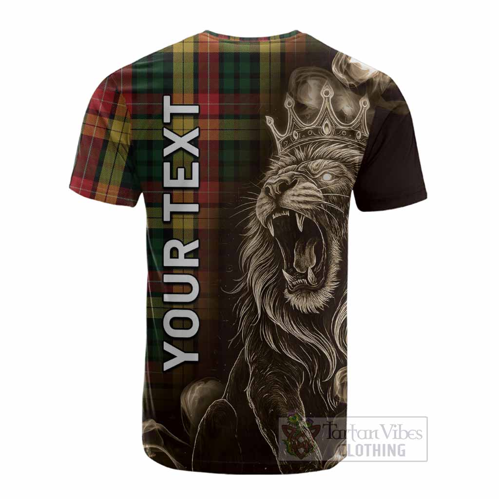 Buchanan Tartan Cotton T-shirt Roaring Lion Heritage