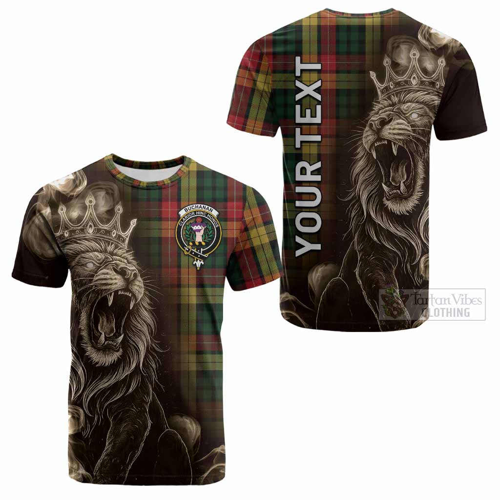 Buchanan Tartan Cotton T-shirt Roaring Lion Heritage