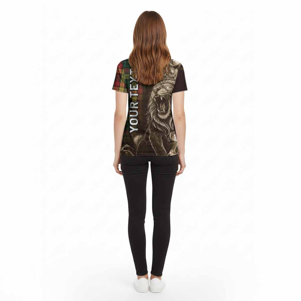 Buchanan Tartan Cotton T-shirt Roaring Lion Heritage