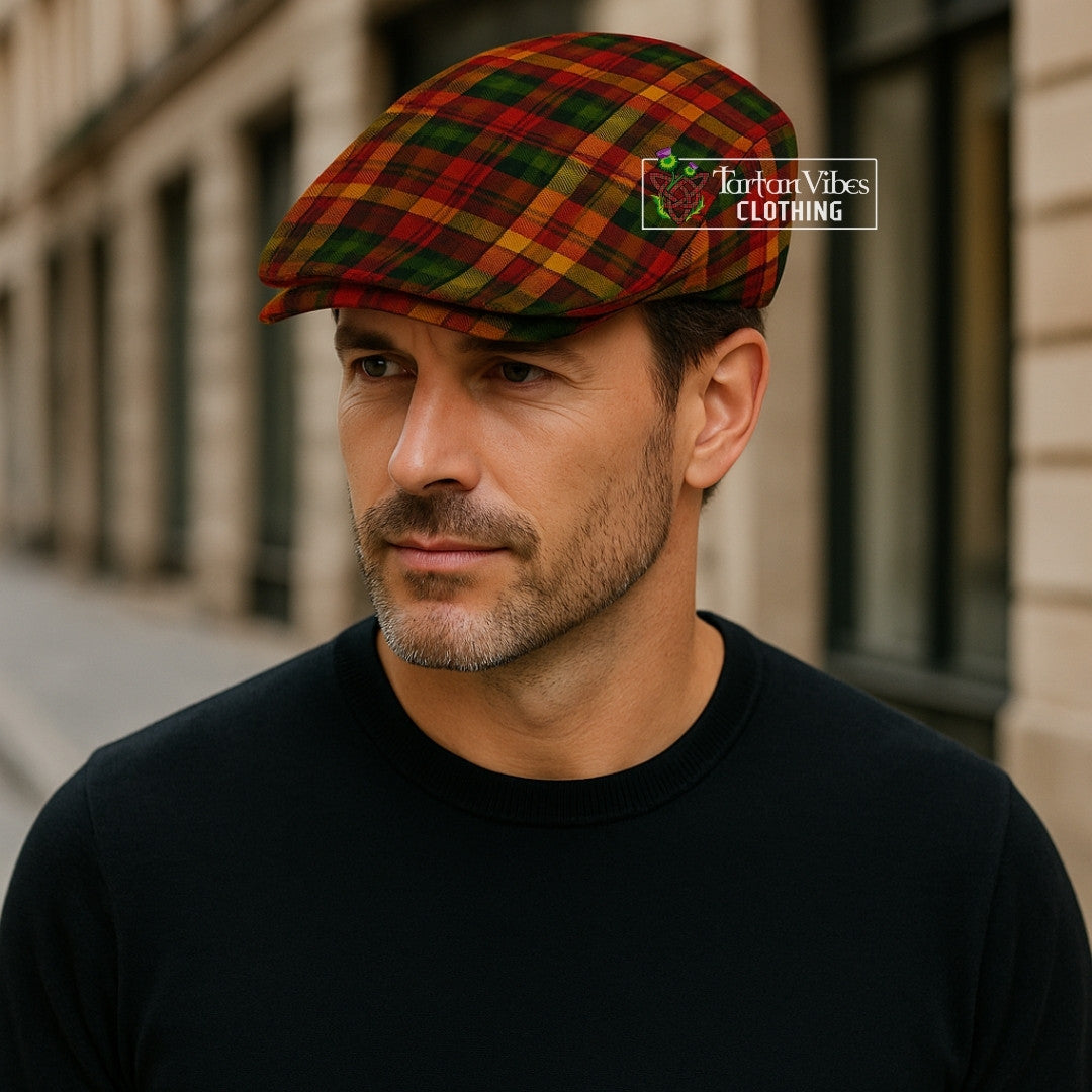 Buchanan Tartan Jeff Cap, Tartan Flat Cap