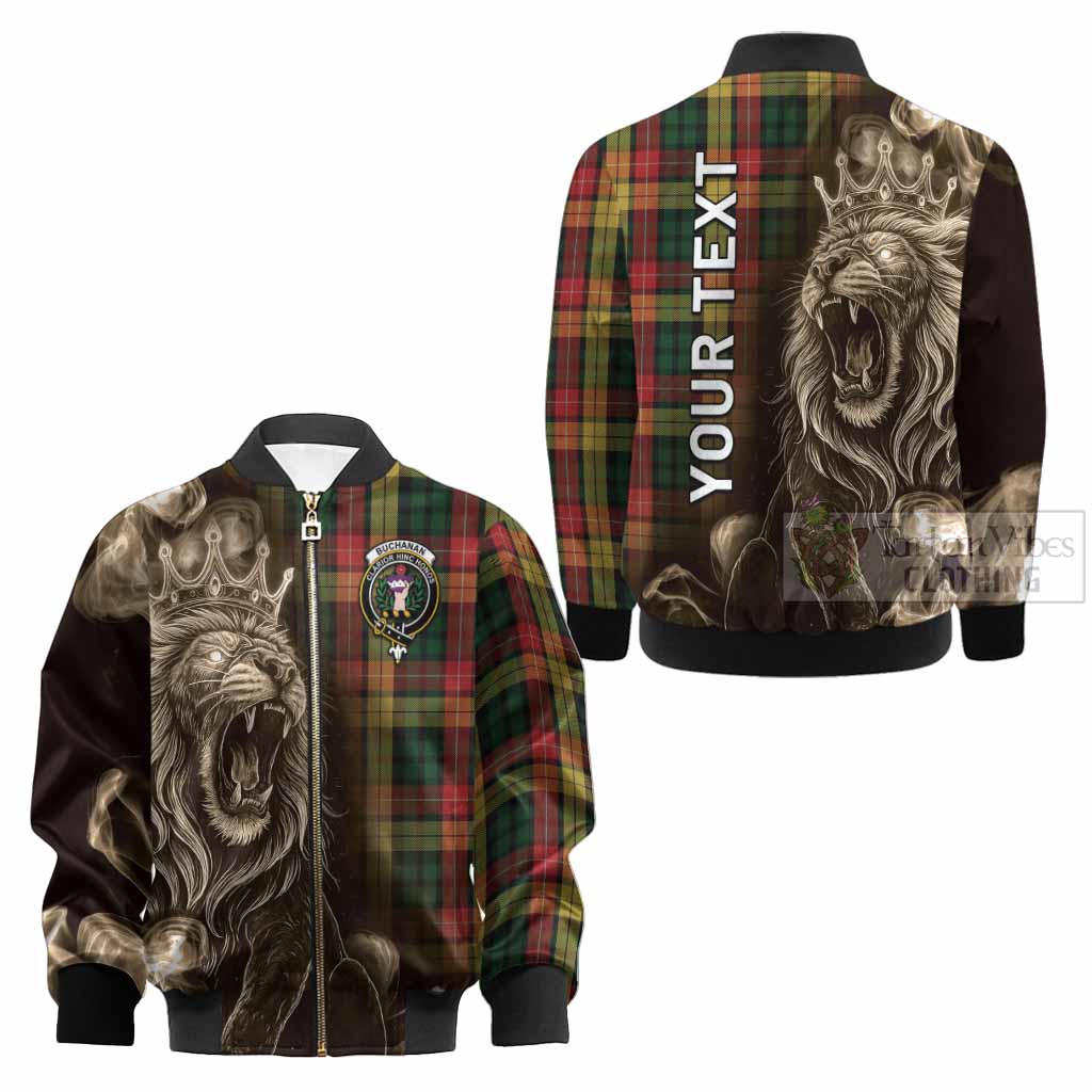 Buchanan Tartan Kid Bomber Jacket Roaring Lion Heritage