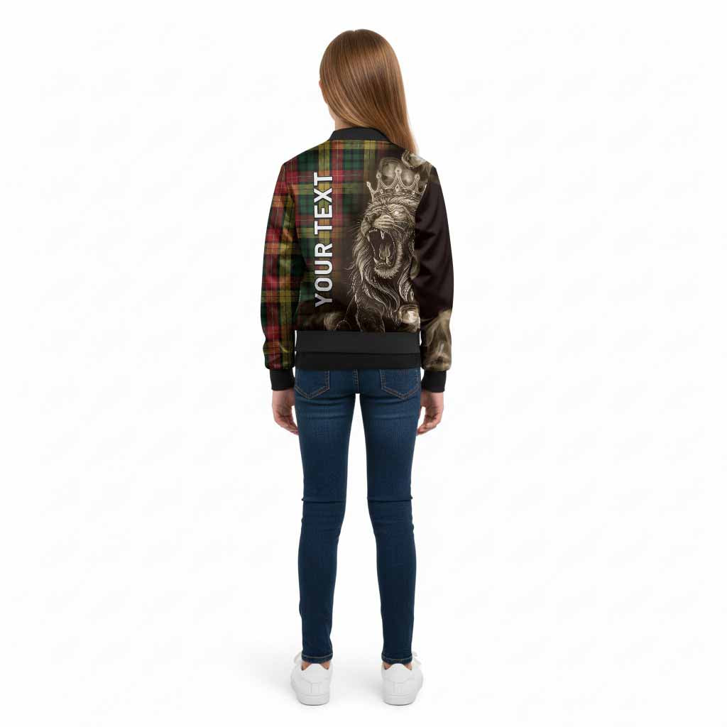 Buchanan Tartan Kid Bomber Jacket Roaring Lion Heritage