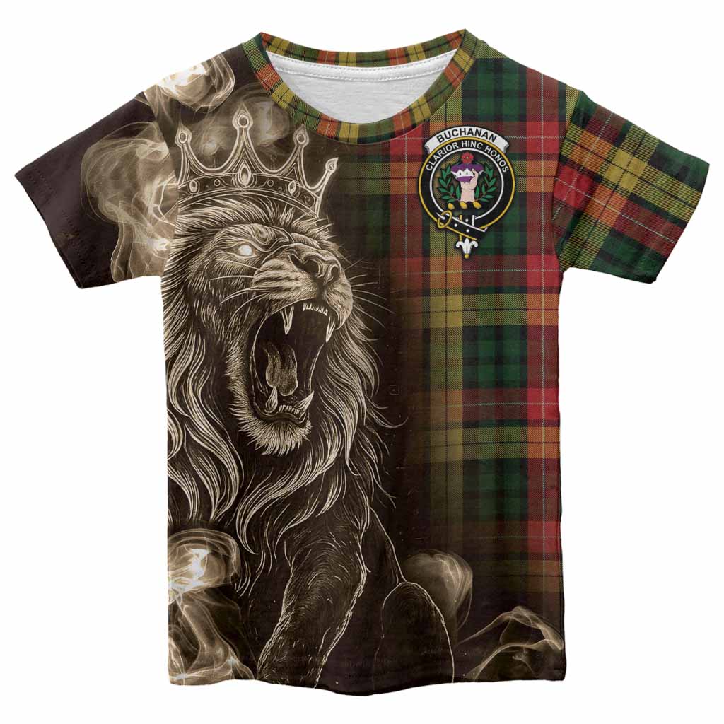 Buchanan Tartan Kid T-shirt Roaring Lion Heritage