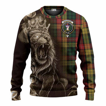 Buchanan Tartan Knitted Sweater Roaring Lion Heritage