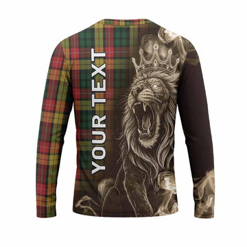 Buchanan Tartan Long Sleeve T-Shirt Roaring Lion Heritage