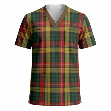 Buchanan Tartan Scrub Top - Tartan Vibes Clothing
