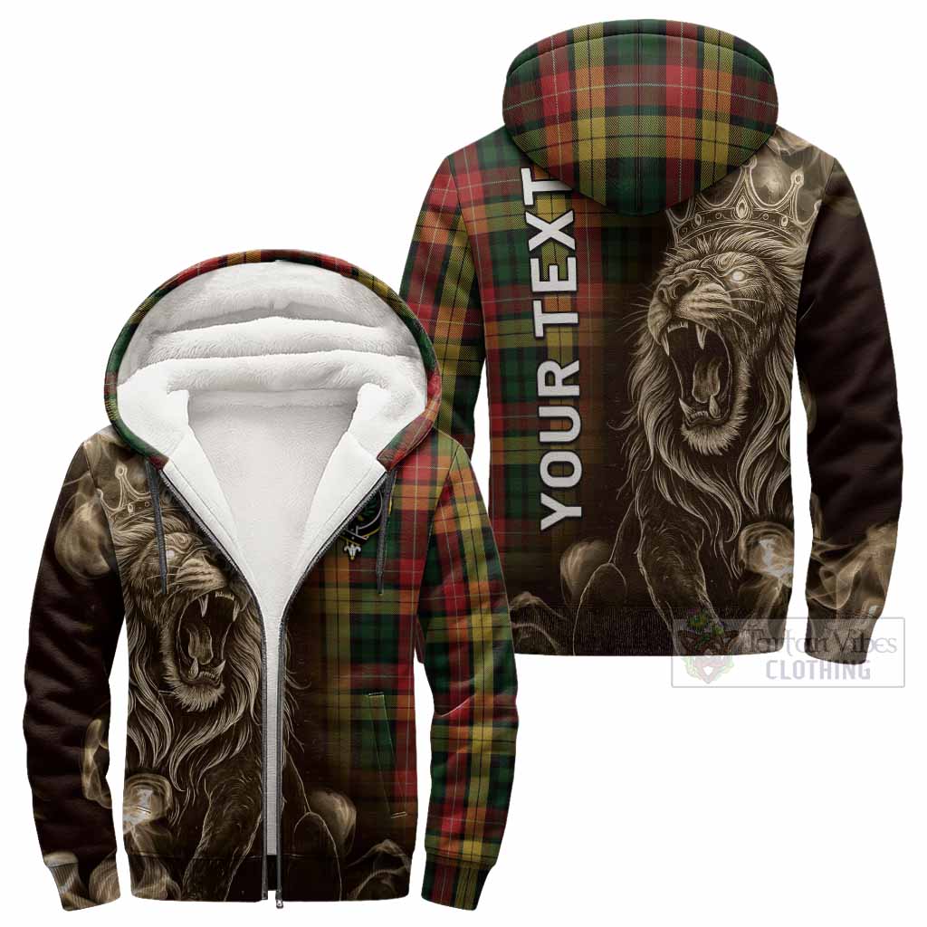 Buchanan Tartan Sherpa Hoodie Roaring Lion Heritage