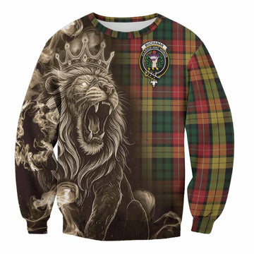 Buchanan Tartan Sweatshirt Roaring Lion Heritage