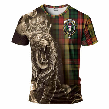 Buchanan Tartan T-Shirt Roaring Lion Heritage