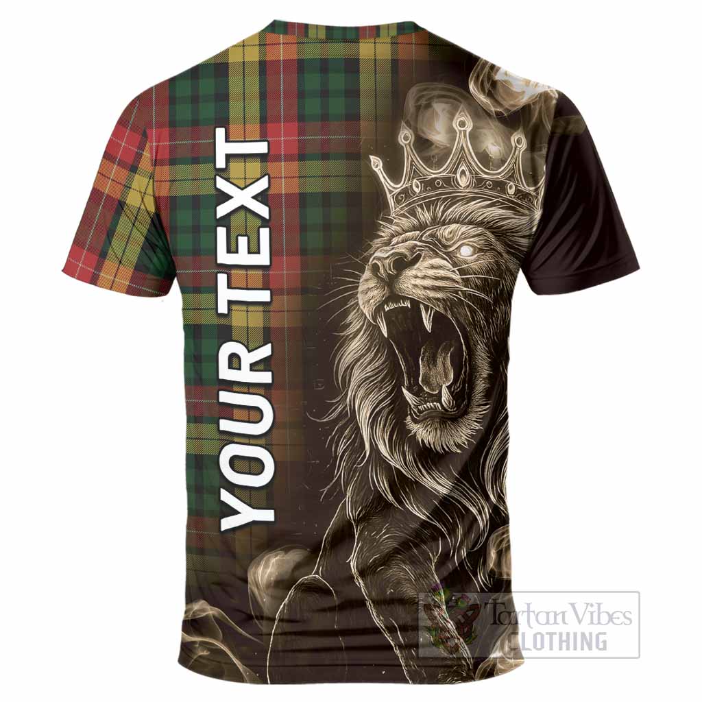 Buchanan Tartan T-Shirt Roaring Lion Heritage