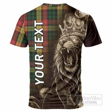 Buchanan Tartan T-Shirt Roaring Lion Heritage