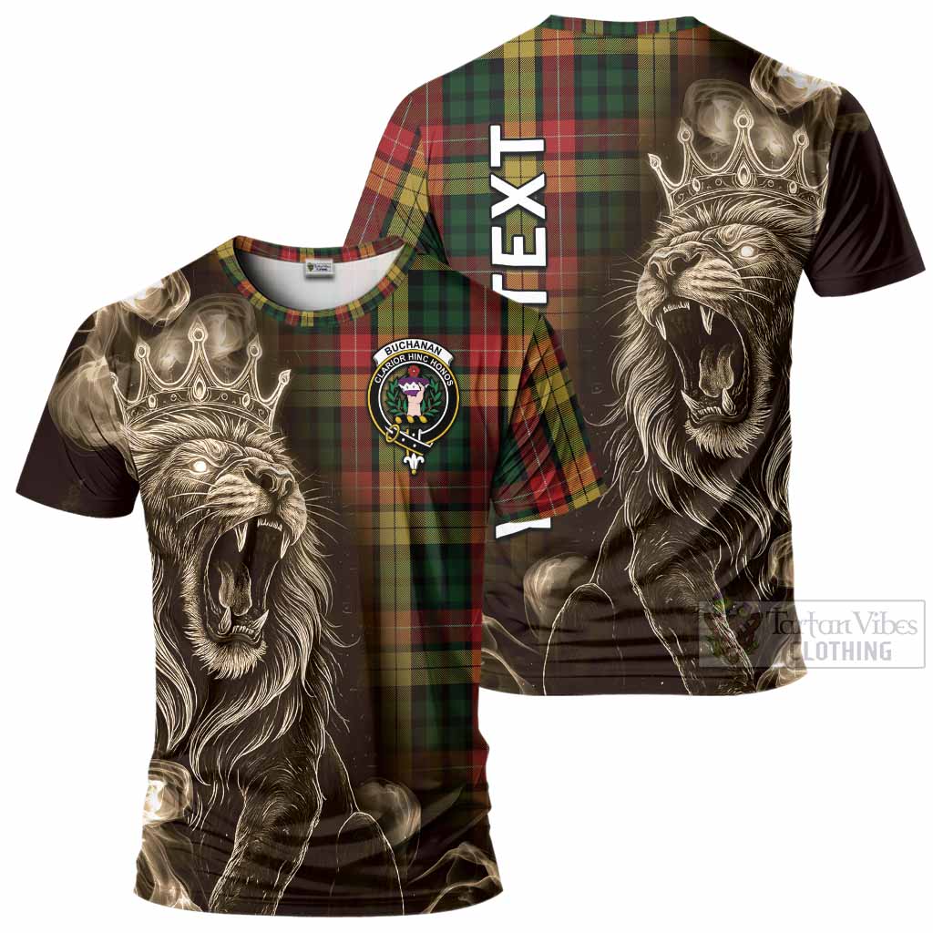 Buchanan Tartan T-Shirt Roaring Lion Heritage