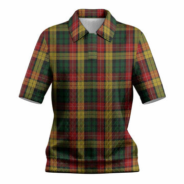 Buchanan Tartan Women’s Polo Sweater Top
