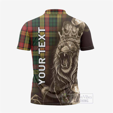 Buchanan Tartan Zipper Polo Shirt Roaring Lion Heritage
