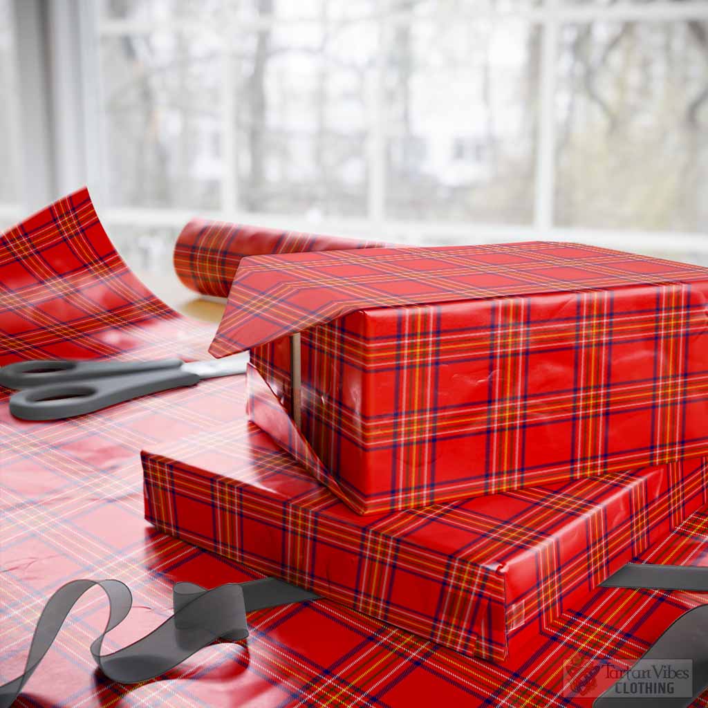 Burnett Classic Tartan Wrapping Paper, Classic Scottish Plaid Gift Wrap