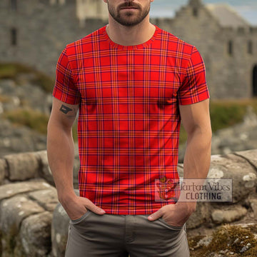 Burnett Tartan Cotton T-Shirt