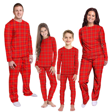 Burnett Tartan Pajamas Family Set Kid - Tartan Vibes Clothing