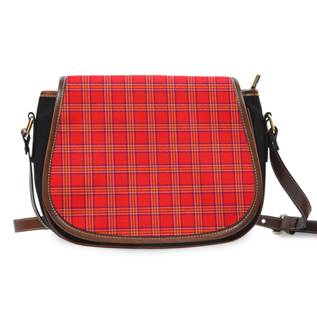 Burnett Modern Tartan Saddle Bag One Size - Tartan Vibes Clothing