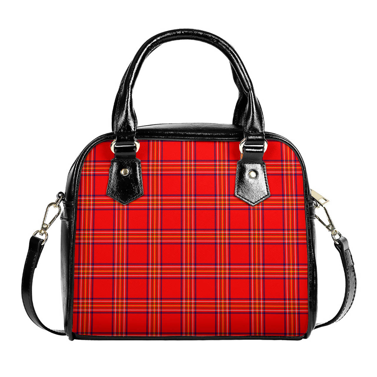 Burnett Tartan Shoulder Handbags One Size 9*21*24 cm (3.54*8.27*9.45 inches) - Tartan Vibes Clothing
