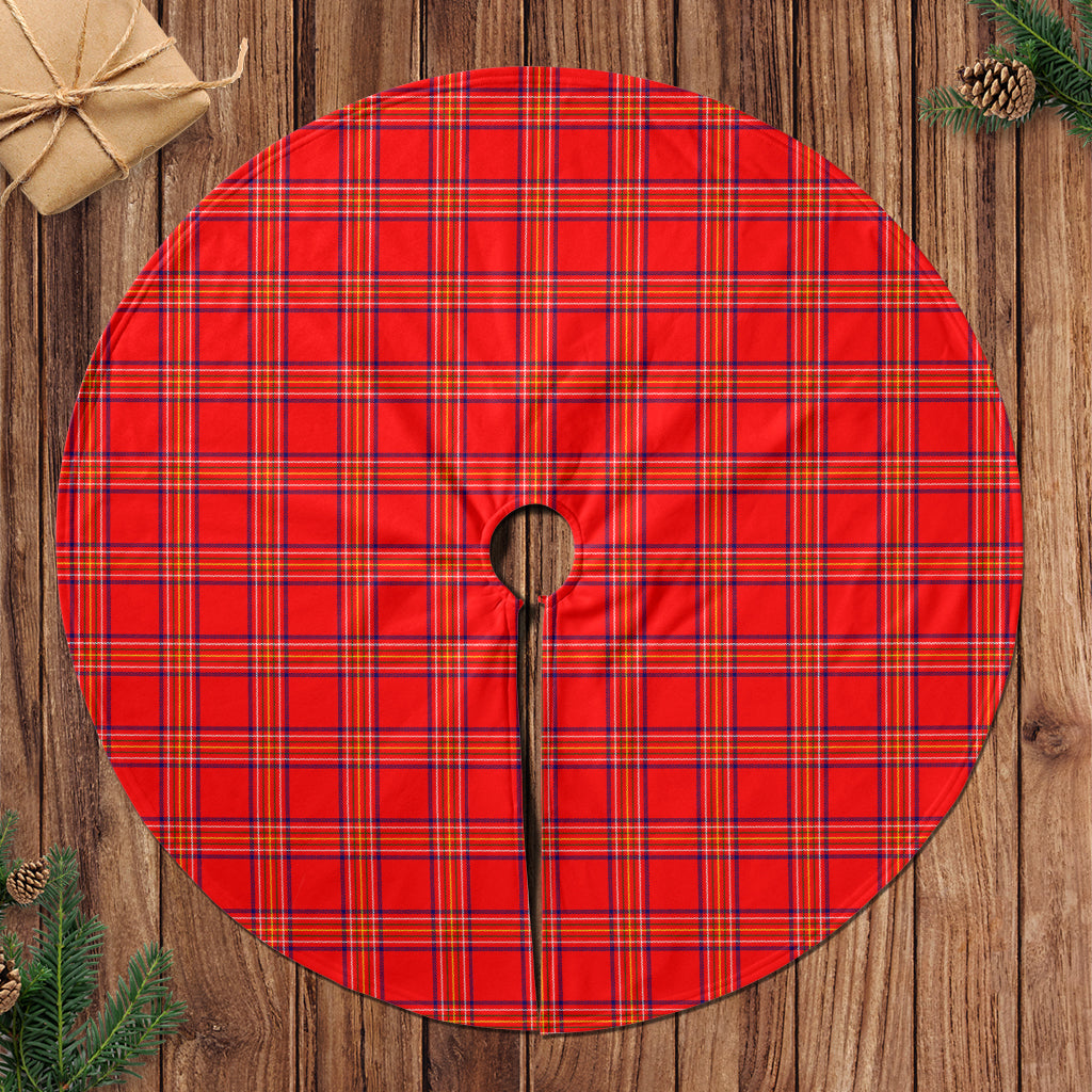 Burnett Tartan Christmas Tree Skirt 47*47 inch - Tartan Vibes Clothing