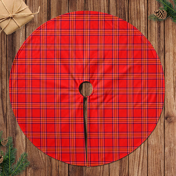 Burnett Modern Tartan Christmas Tree Skirt - Tartanvibesclothing