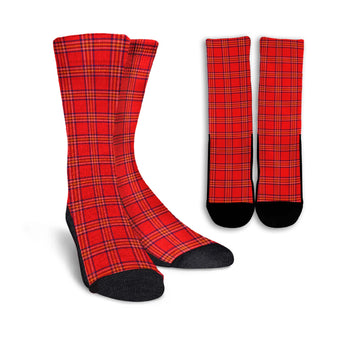 Burnett Tartan Crew Socks Crew Socks - Tartan Vibes Clothing