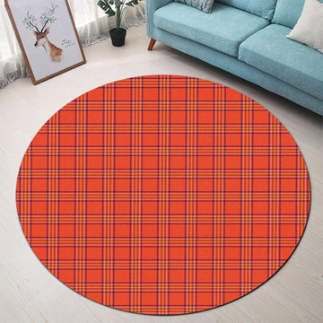 Burnett Tartan Round Rug - Tartan Vibes Clothing