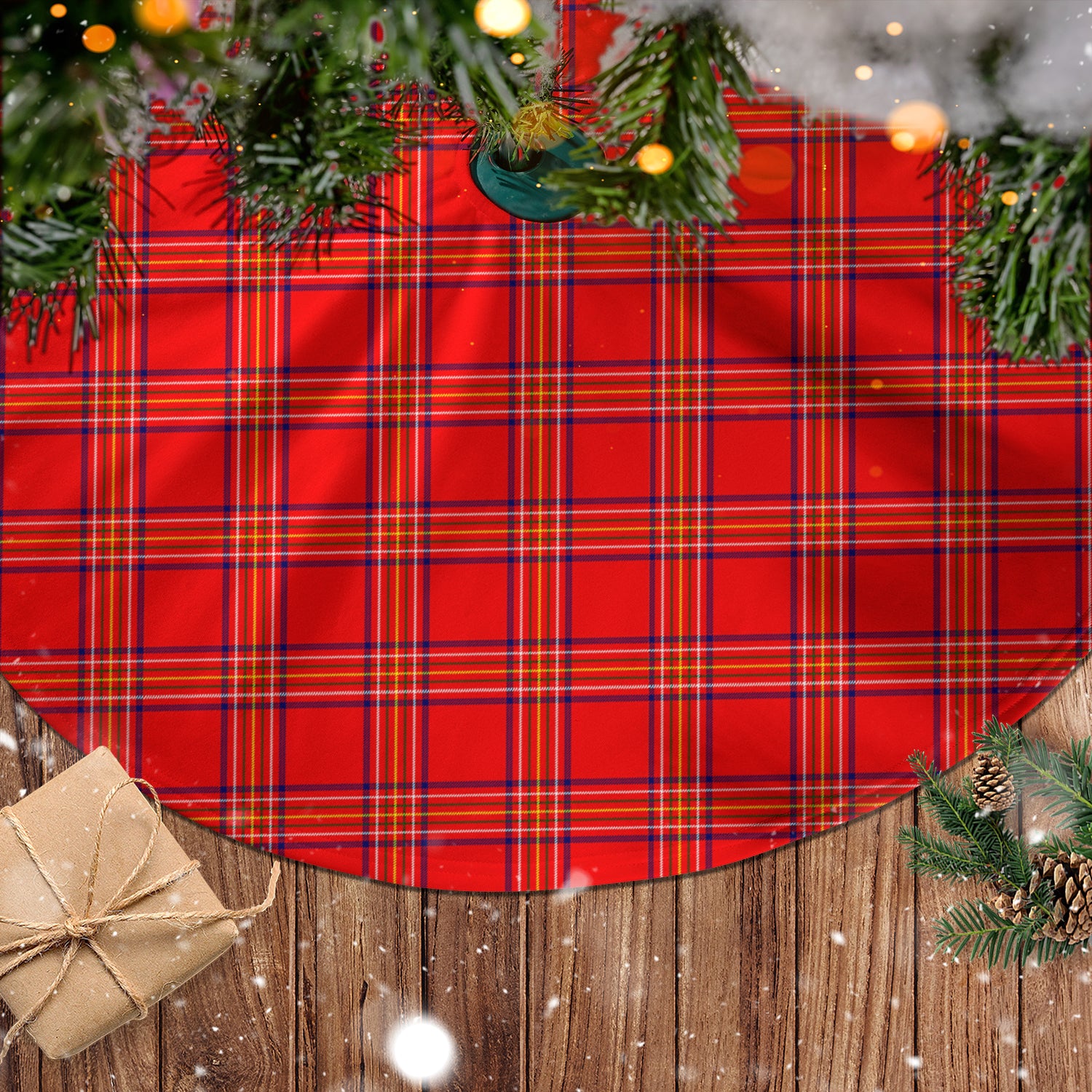 Burnett Tartan Christmas Tree Skirt - Tartan Vibes Clothing