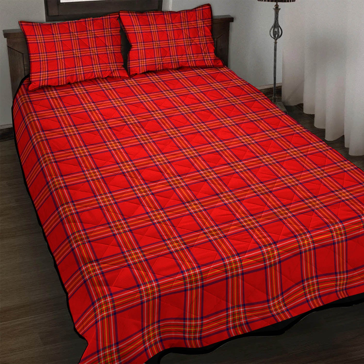 Burnett Tartan Quilt Bed Set - Tartan Vibes Clothing