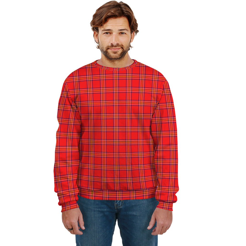 Burnett Modern Tartan Sweatshirt - Tartan Vibes Clothing