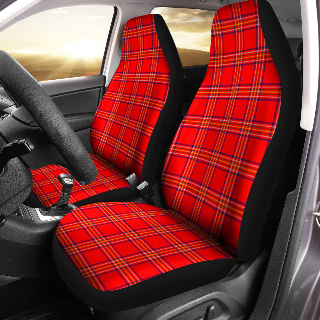 Burnett Tartan Car Seat Cover - Tartan Vibes Clothing