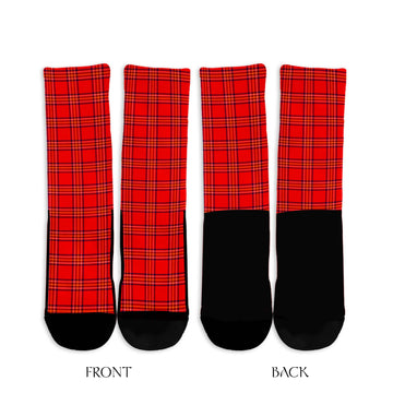 Burnett Tartan Crew Socks - Tartan Vibes Clothing