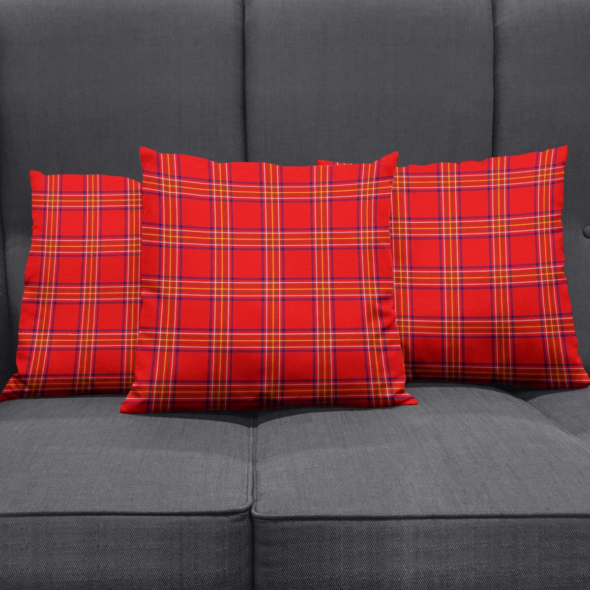 Burnett Tartan Pillow Cover - Tartan Vibes Clothing