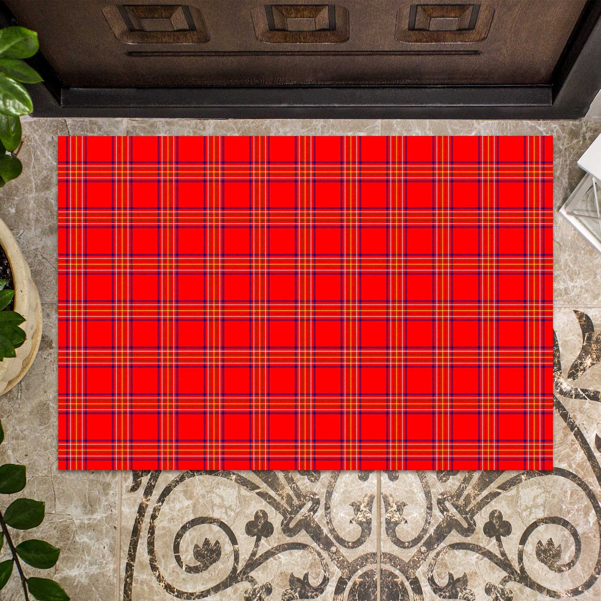 Burnett Tartan Rubber Doormat - Tartan Vibes Clothing