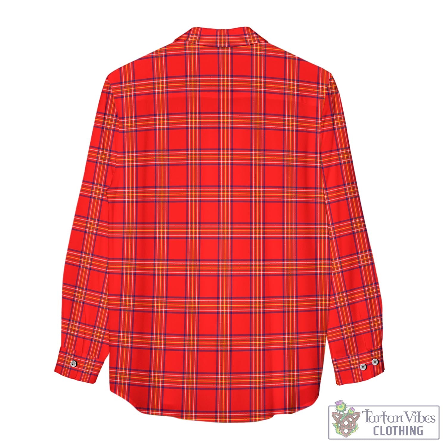 Burnett Tartan Women's Casual Shirt - Tartan Vibes Clothing