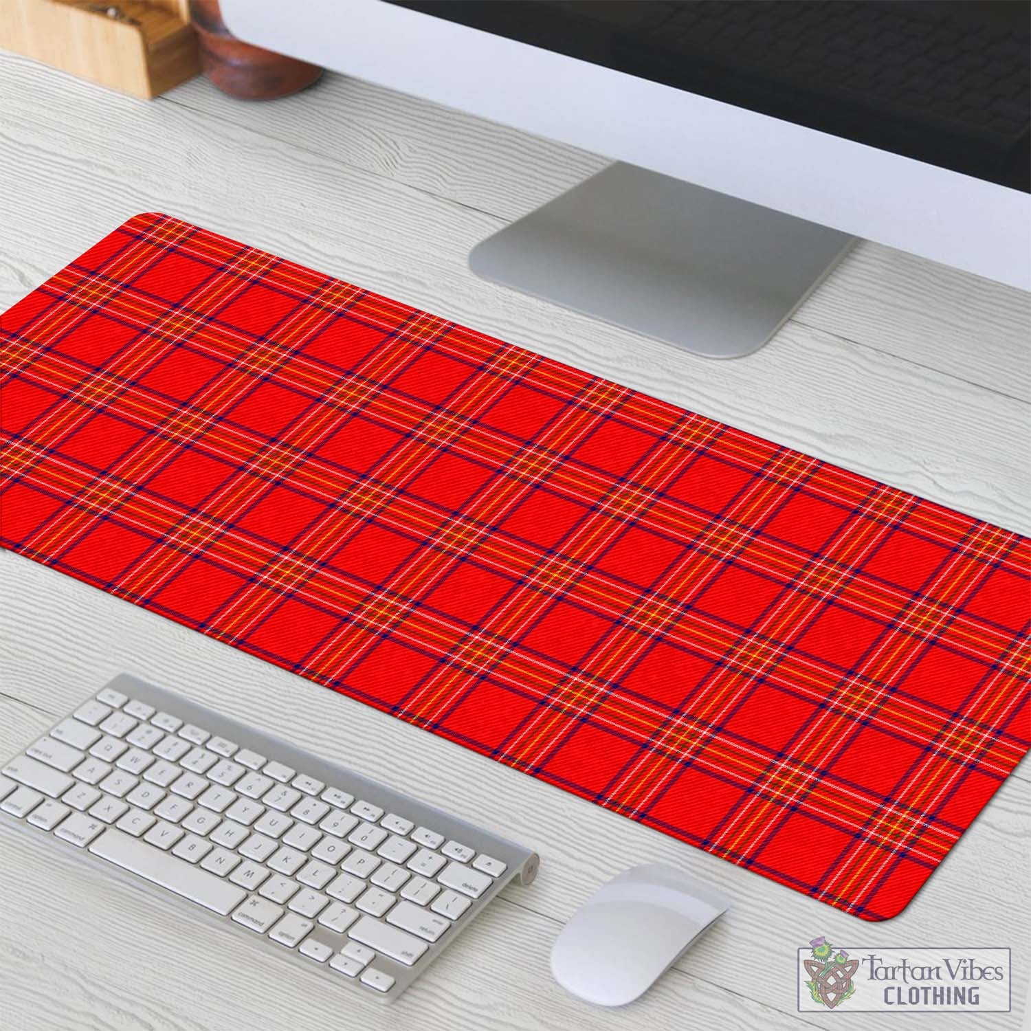 Tartan Vibes Clothing Burnett Modern Tartan Mouse Pad