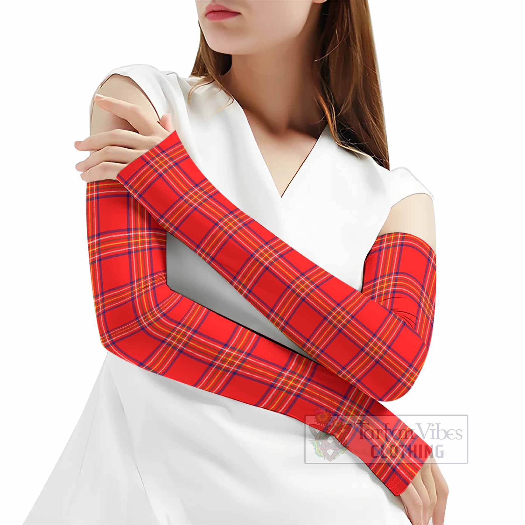 Burnett Tartan Arm Sleeves - Tartan Vibes Clothing