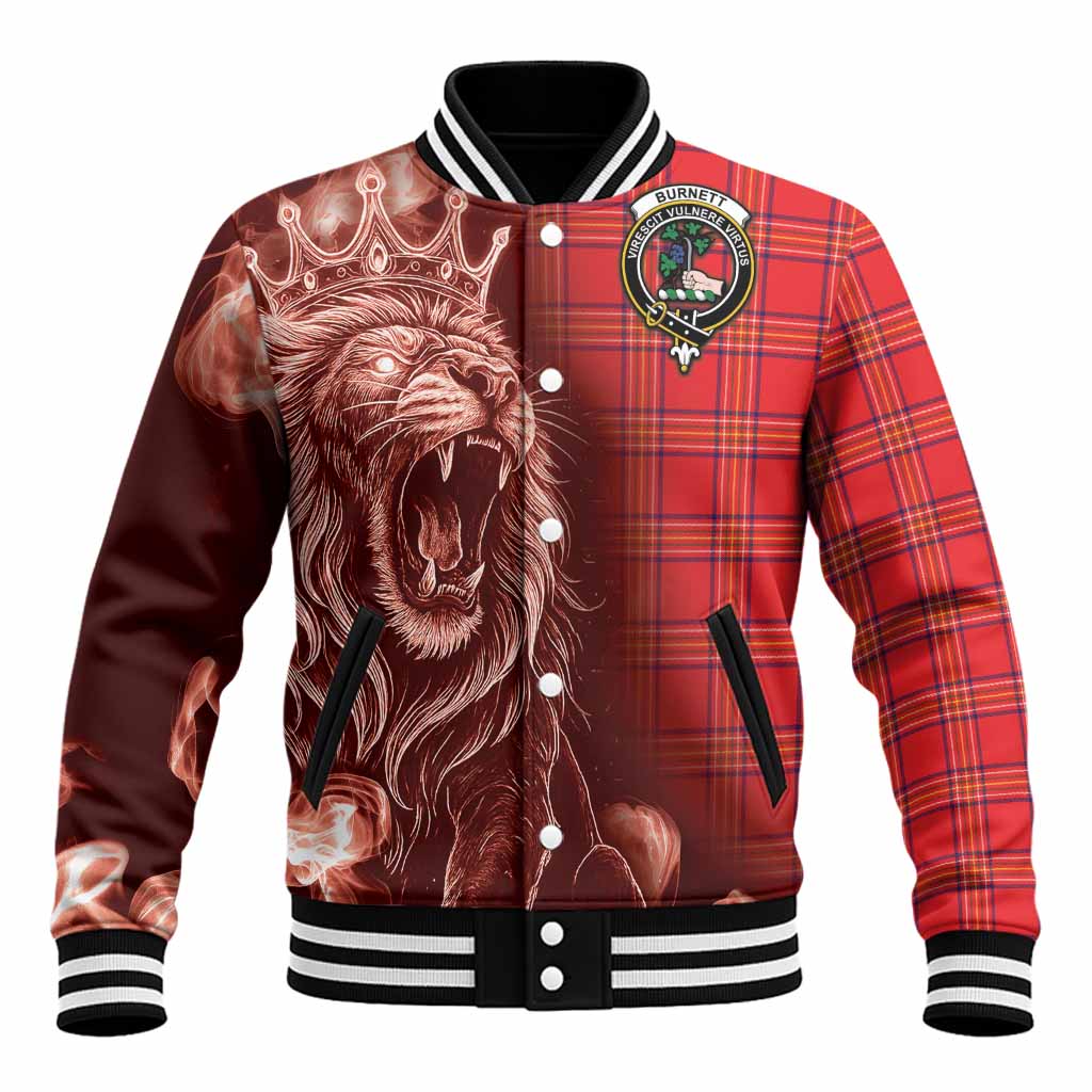 Burnett Tartan Baseball Jacket Roaring Lion Heritage