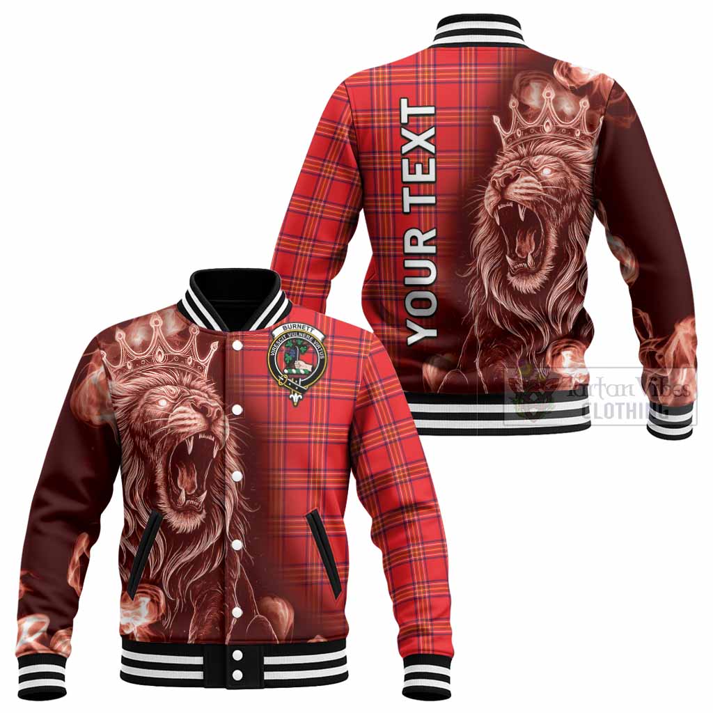 Burnett Tartan Baseball Jacket Roaring Lion Heritage