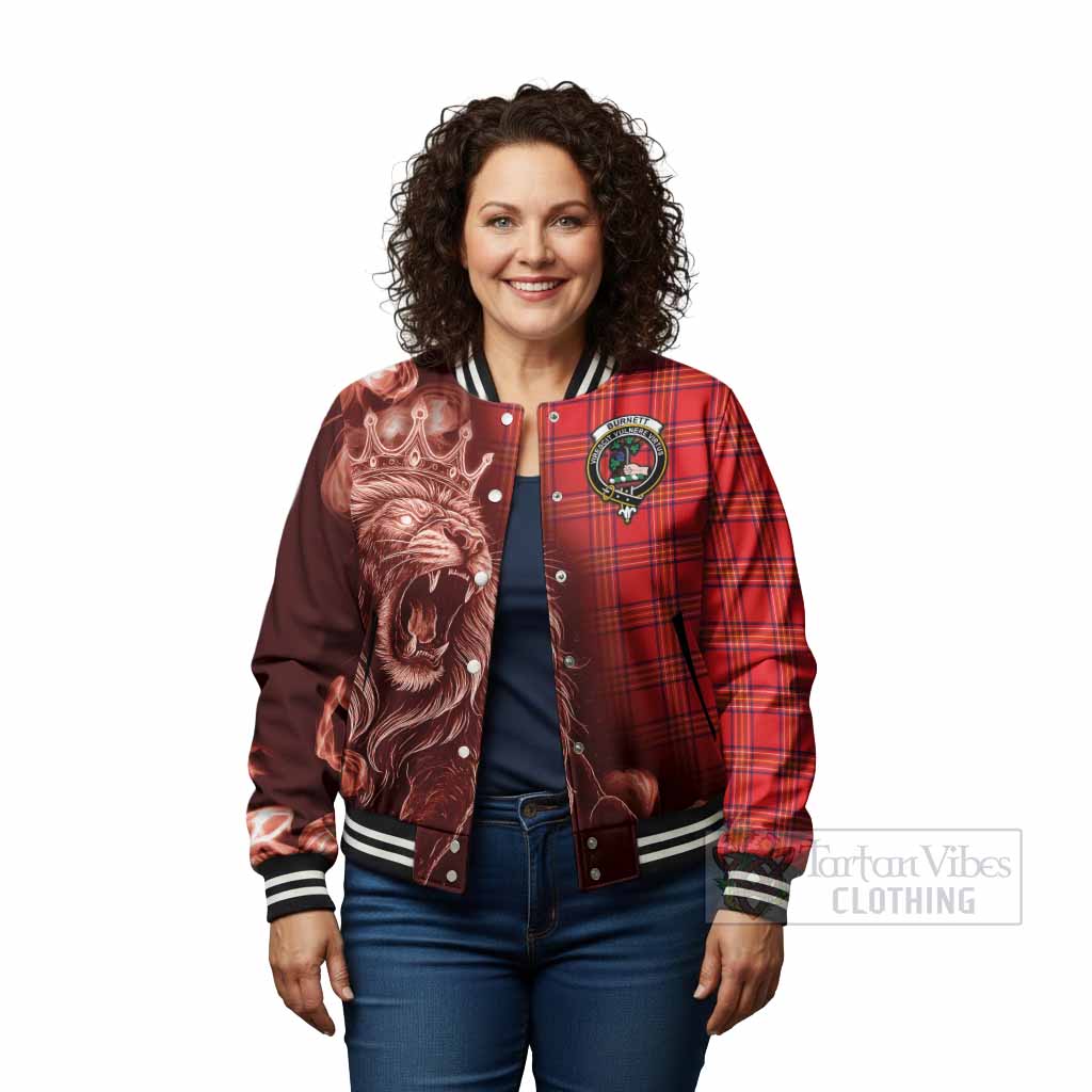 Burnett Tartan Baseball Jacket Roaring Lion Heritage