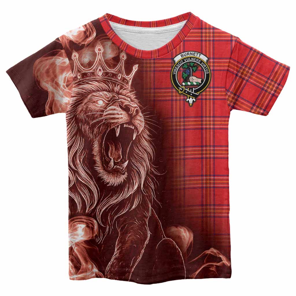 Burnett Tartan Kid T-shirt Roaring Lion Heritage