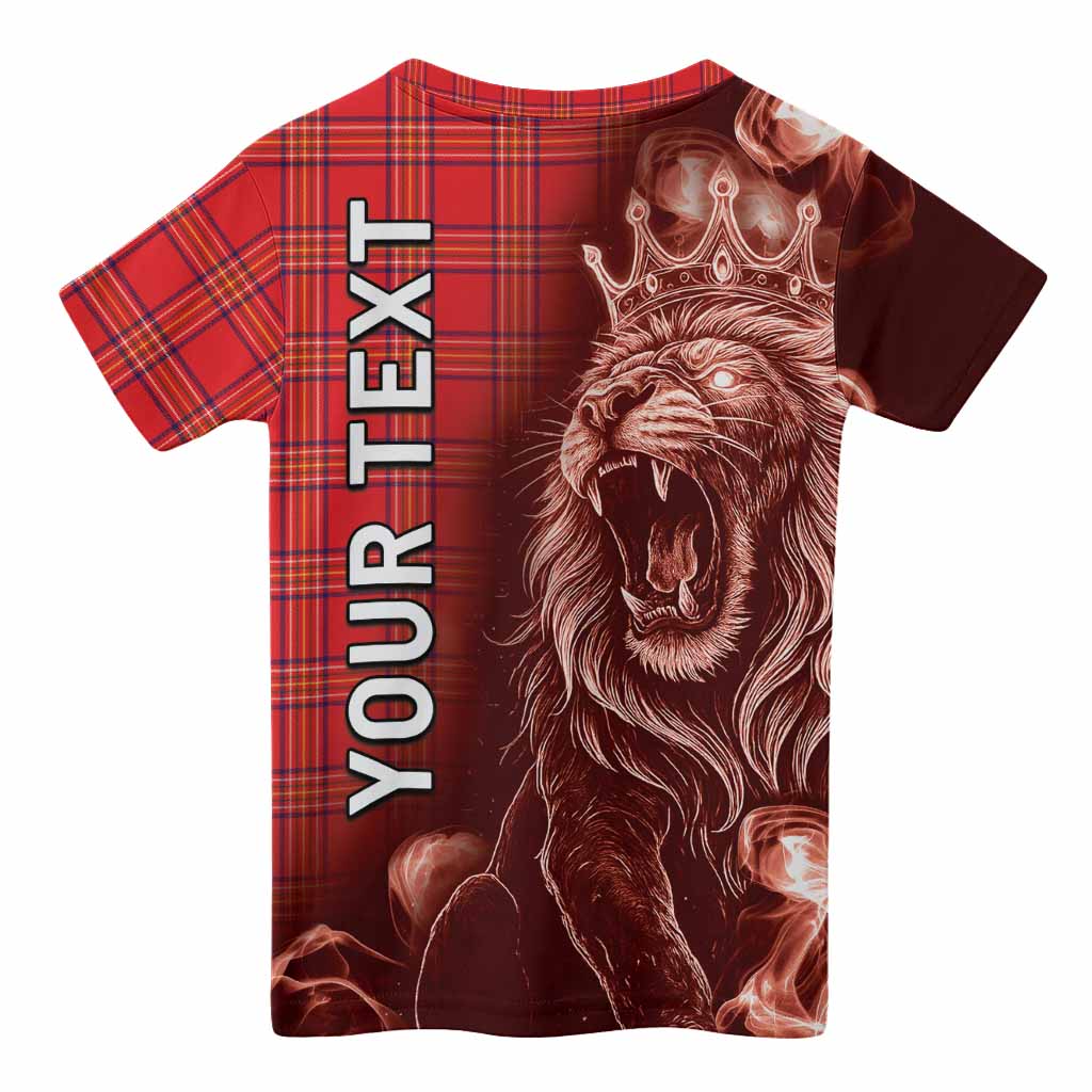 Burnett Tartan Kid T-shirt Roaring Lion Heritage