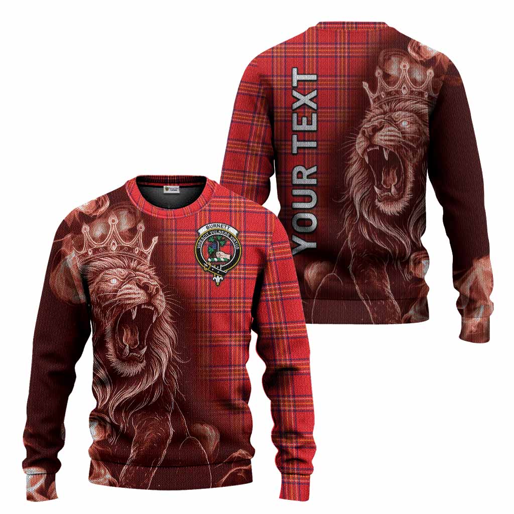 Burnett Tartan Knitted Sweater Roaring Lion Heritage